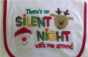 ... Selection of CHRISTMAS BIBS for BABY!! Funny Sayings or 1st Christmas