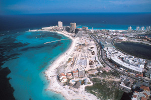 Cancun Hotel Zone Map 2014