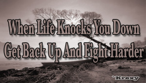 Motivational quotes life fight