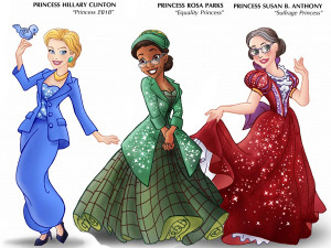 Artist Turns Real-Life Female Role Models Into Disney Princesses
