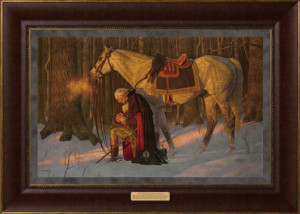 The Prayer at Valley Forge - Open Edition Framed Giclees