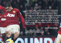 Javier Hernandez: “Man Utd History Say We Never Give Up Till The End ...