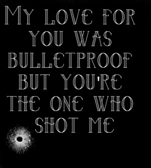 Bulletproof Love- Pierce the Veil