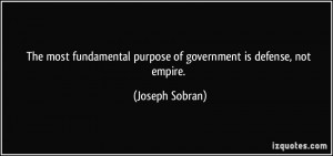 More Joseph Sobran Quotes