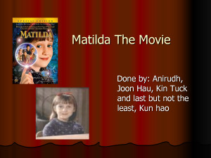 Matilda Movie Quotes Trunchbull Clinic