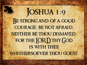 joshua bible verses 1 9