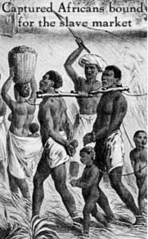 African Slaves Captured in Africa