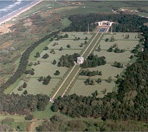 NORMANDY AMERICAN CEMETERY AND MEMORIAL