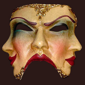 Masque de Venise Commedia dell'Arte
