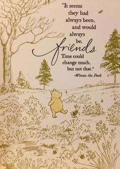 ... pooh friendship quotes pooh bears friendship and birthday quotes