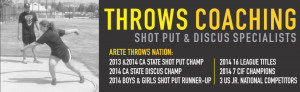 ... put and discus coaching arete throws nation shot put discus program