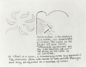 louis kahn quotes the street is a room by agreement louis kahn