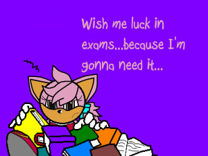 Good Luck Wishes For Exams My exams of f.sc ( part 1 )