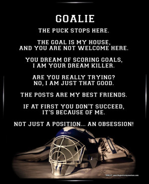Good Pix For Field Hockey Goalie Sayings