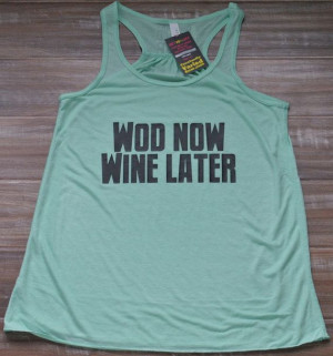 Racerback Tank Top Crossfit Shirt Workout Funny Quote