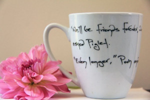 Coffee Cup - A A Milne Friends Tea Mug Quote Winnie The Pooh Piglet. $ ...