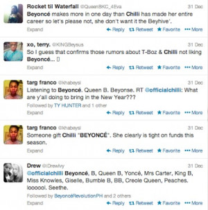 Tweets From Beyonces Fans