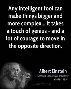 Funny Genius Quotes: Albert Einstein Quotes About Intelegent And ...