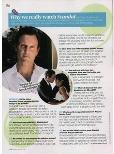 Tony Goldwyn in Redbook for some reason hes sexy in scandal.. idk if ...