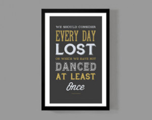 Art print home decor - We should co nsider Quote Poster - Distressed ...