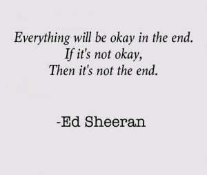 Love Ed Sheeran quotes