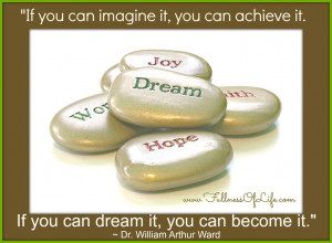 Inspirational Quote - Dream New Dream