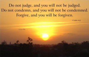 Bible Quotes About Judging Others