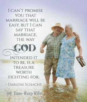 Marriage the way God intended it.....