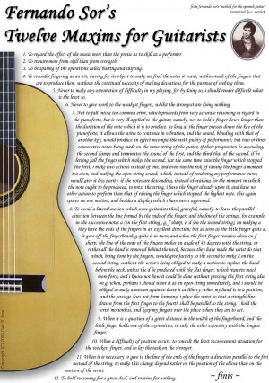 Guitar Quotes A few quotes by andres segovia