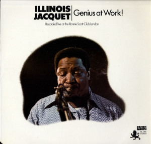 Illinois Jacquet Genius At Work! USA LP RECORD BL-146
