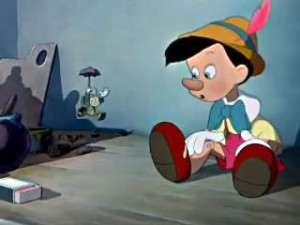 Jiminy Cricket Pinocchio Conscience A conscience is that still