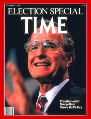 Time - George H. W. Bush - Nov. 21, 1988 - George H.W. Bush ...