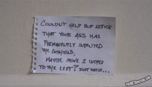 Funny Roommate Note Pictures