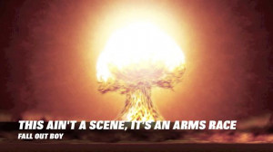 Fall Out Boy - This Ain't a Scene, It's an Arms Race (Lyric Video)
