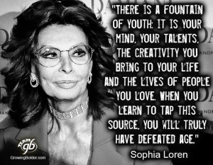 ... -time Oscar winner Sophia Loren. . . . .beautiful at every age