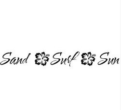 Sand Surf Sun Flowers 
