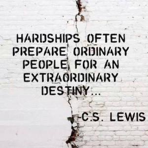Quote of the day from C.S. Lewis.
