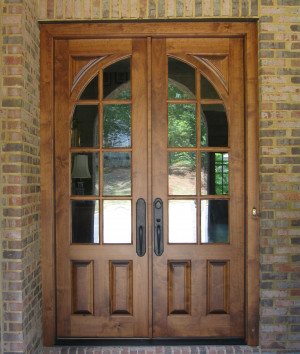 Country French Exterior Wood Entry Door Style DbyD-2402
