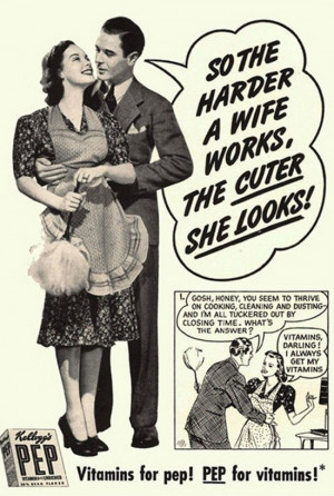 Take a look at this mid-20 century vintage ads. It is true that today ...