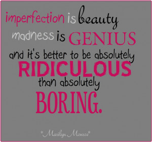 Famous Marilyn Monroe quote