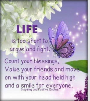 Don't over analyze the happenings of life!