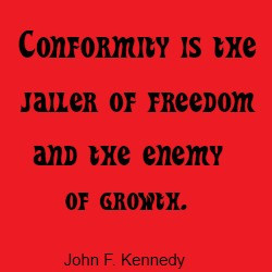 Conformity is a Killer for Personal Growth
