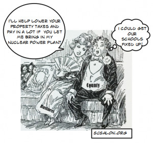 Not the Same a as a property tax deal