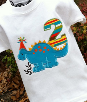 Dinosaur Birthday Shirts Boys
