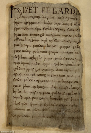Runs to more than 3,000 lines: Beowulf is one of the most famous works ...