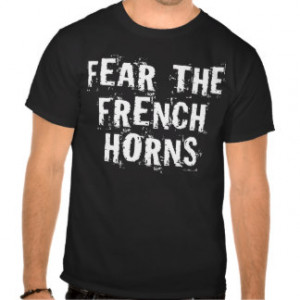 Mens Funny French Horn T-shirt