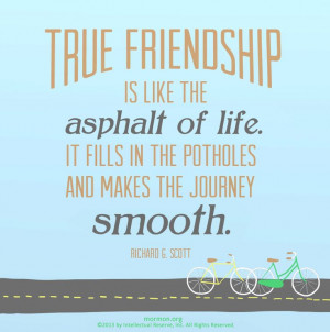 Lds Quotes On Friendship Lds on friendship
