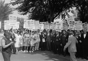 ... discrimination | inequality | march on washington | martin luther king