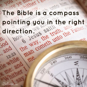 The Bible is a compass pointing us in the right direction https://www ...