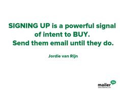 ... they do. (Jordie van Rijn) #email #marketing #quote #business #buying